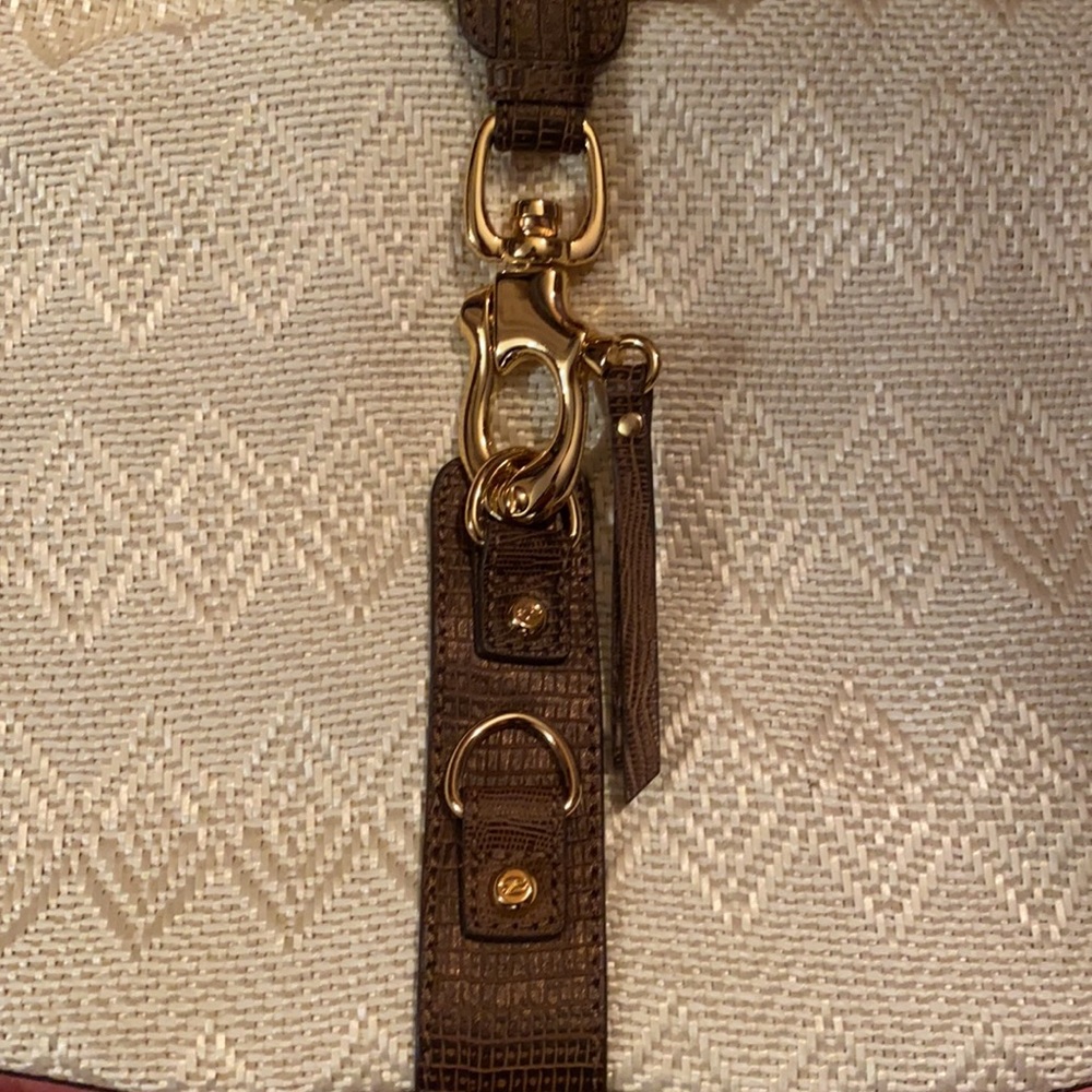 Francesco Biasia woven purse - Picture 3 of 6